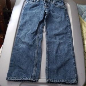 Girl's Levi's 5 Pocket Blue Denim Jeans Size 7XReg